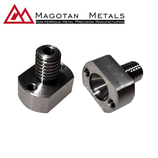 custom molybdenum thermocouple holder block for MBE equipment